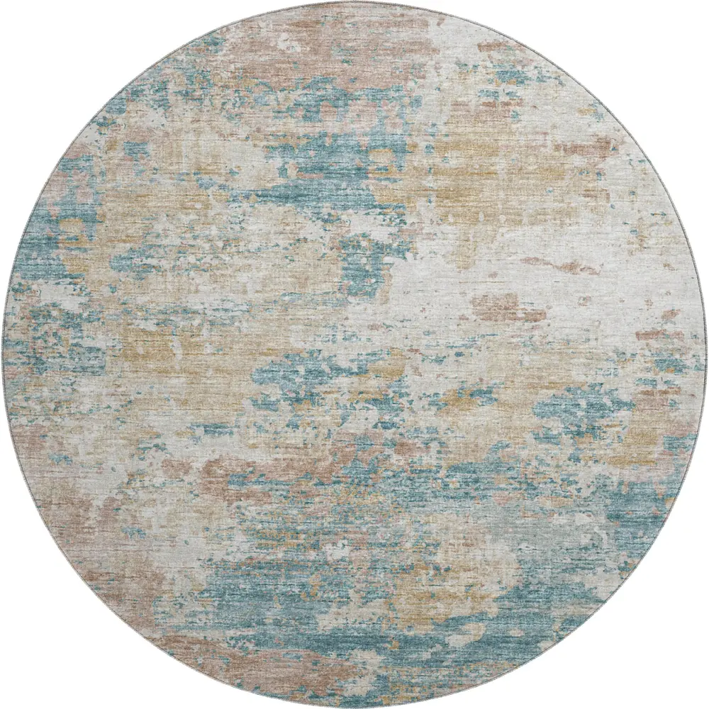 Mayfield AMF69 Teal 8' x 8' Rug