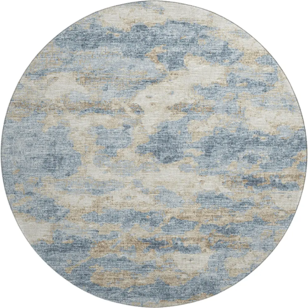 Mayfield AMF71 Blue 8' x 8' Rug