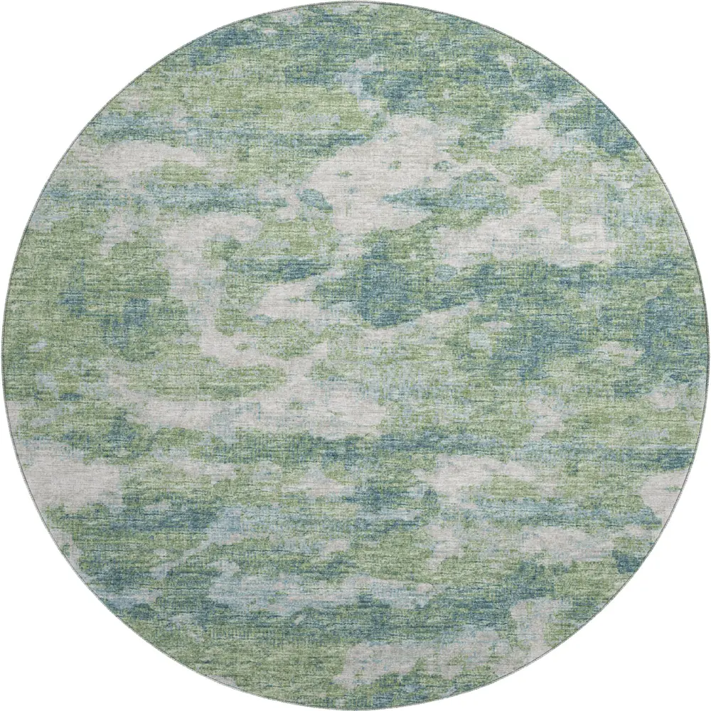 Mayfield AMF71 Green 8' x 8' Rug
