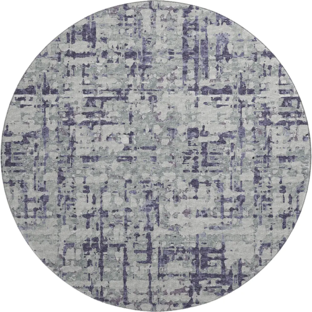 Mayfield AMF76 Purple 8' x 8' Rug