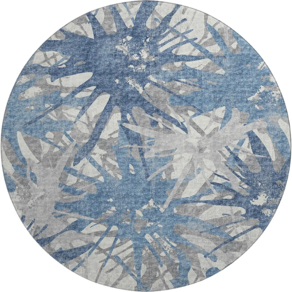 Mayfield AMF77 Blue 8' x 8' Rug
