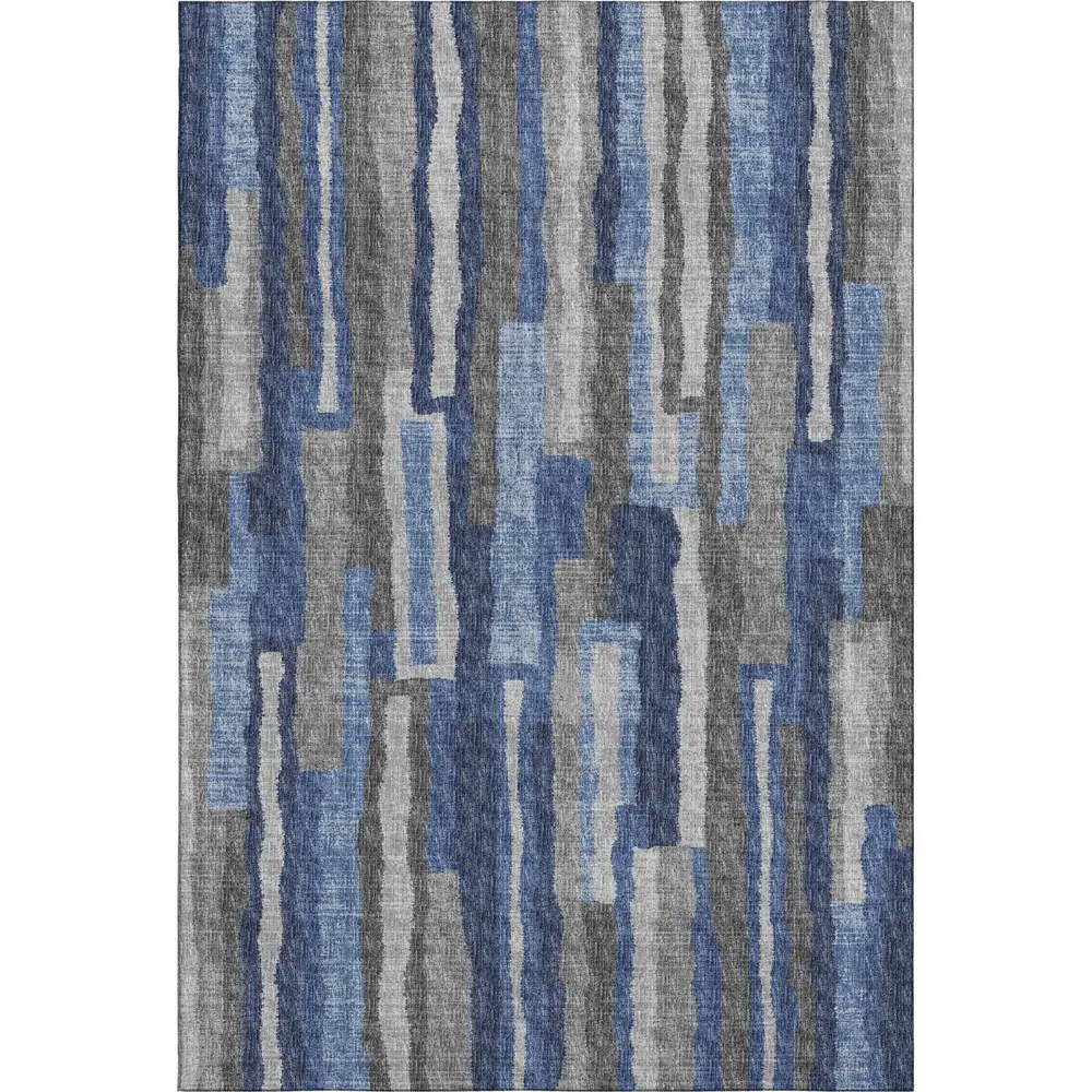 Mayfield AMF78 Blue 3' x 5' Rug
