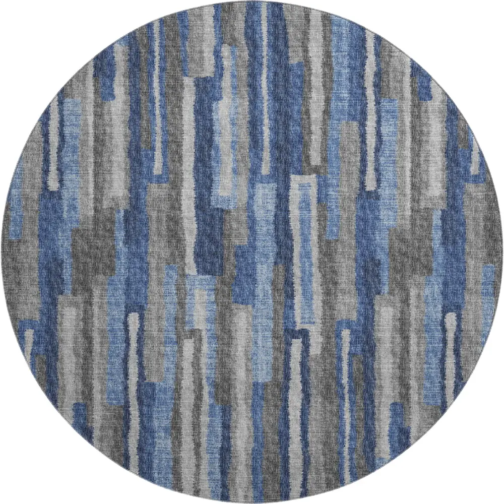 Mayfield AMF78 Blue 8' x 8' Rug