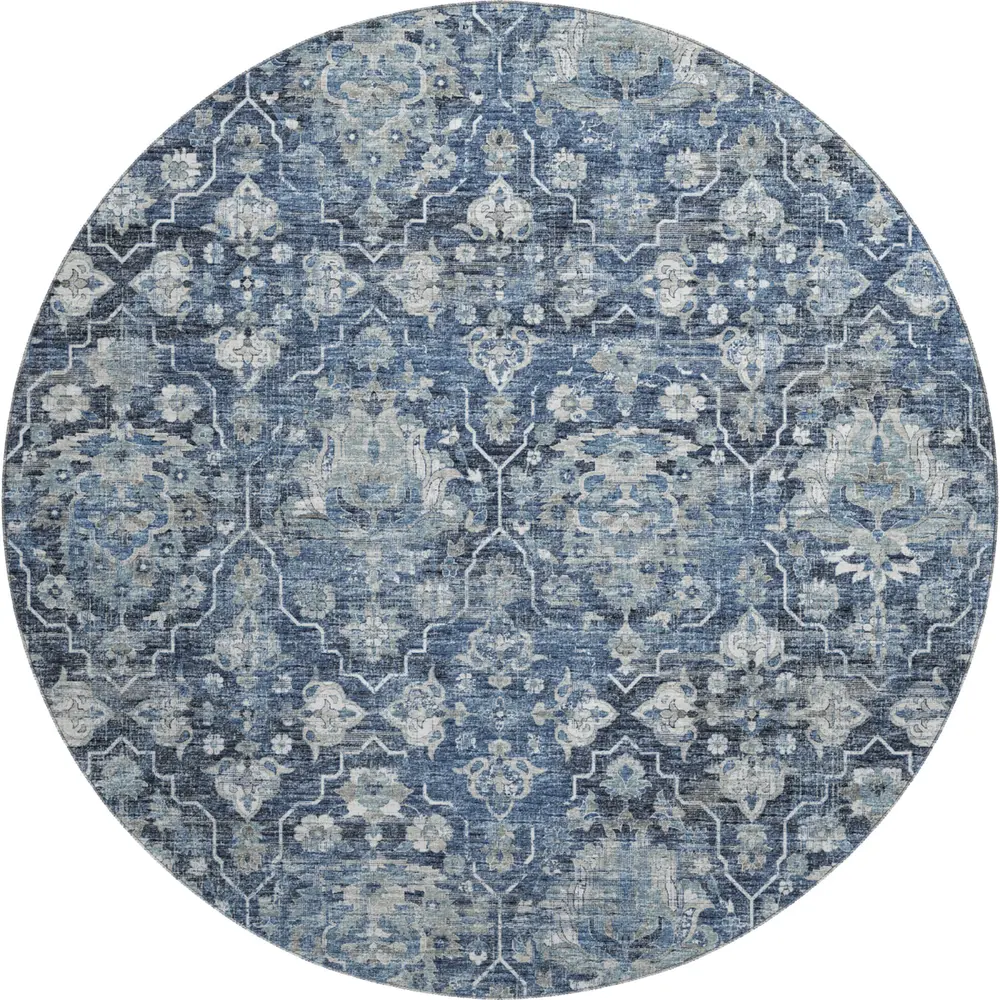 Mayfield AMF94 Blue 8' x 8' Rug