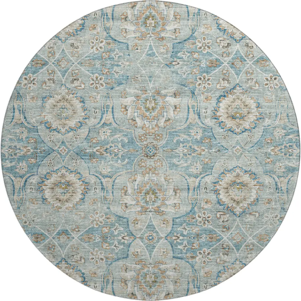 Mayfield AMF95 Peacock 8' x 8' Rug