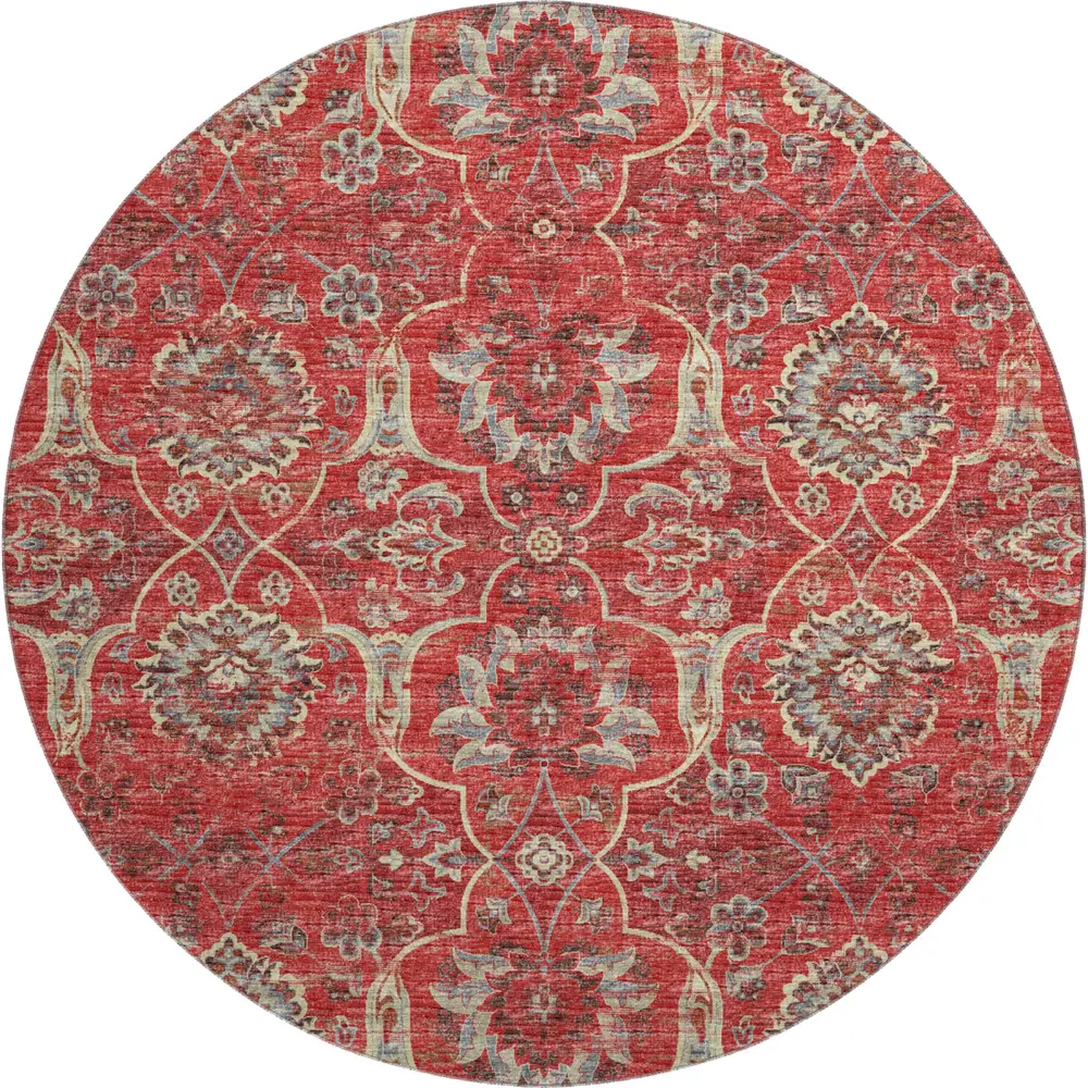 Mayfield AMF95 Red 8' x 8' Rug