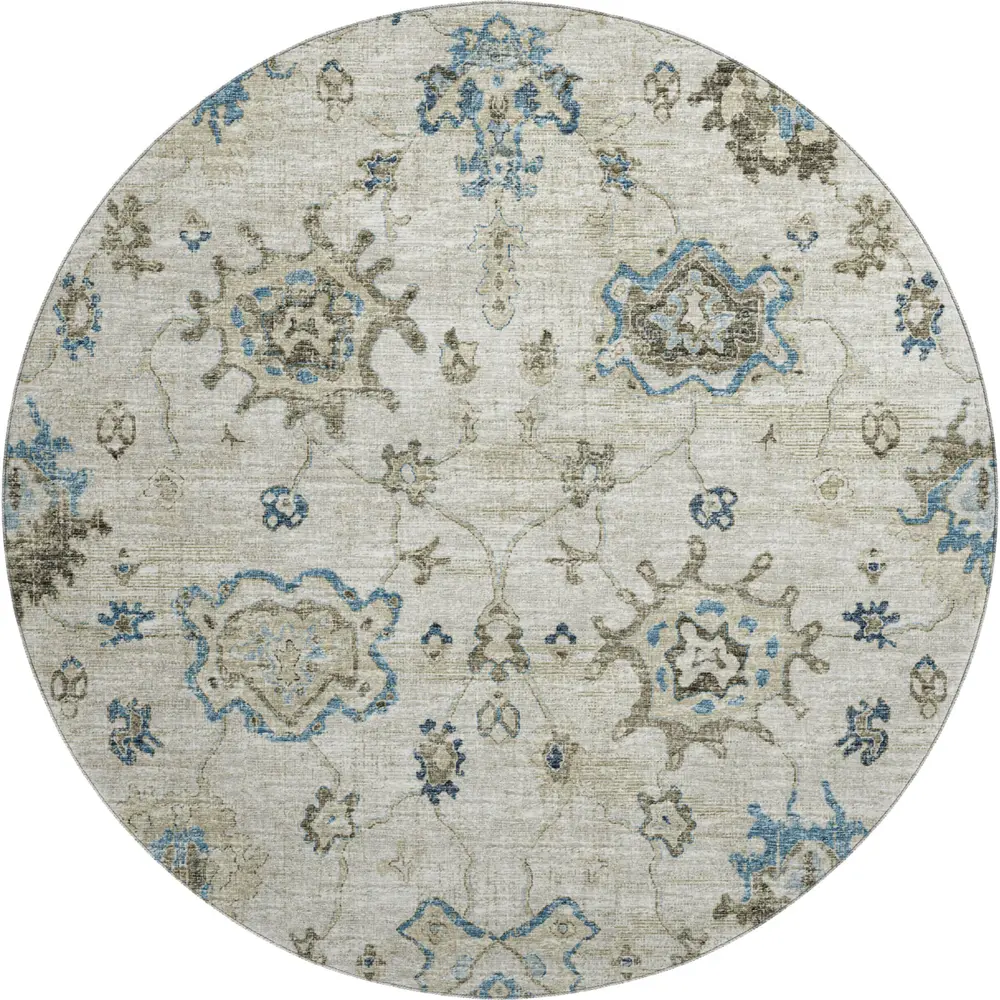 Mayfield AMF96 Blue 8' x 8' Rug