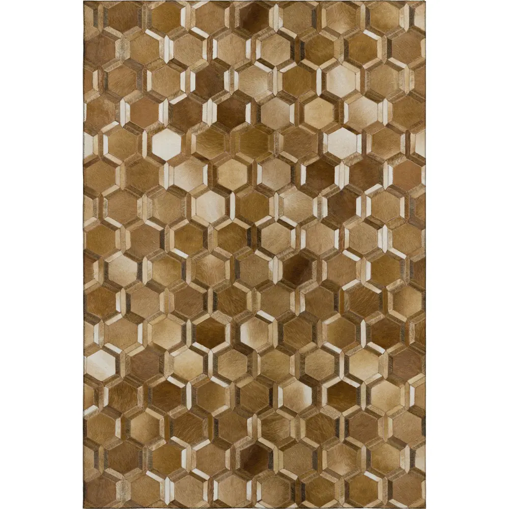 Mayfield AMF97 Brown 3' x 5' Rug