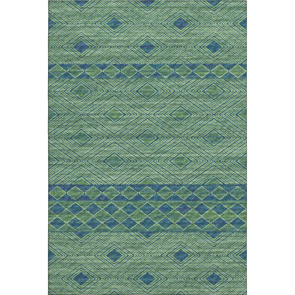 Mayfield AMF107 Green 8' x 10' Rug