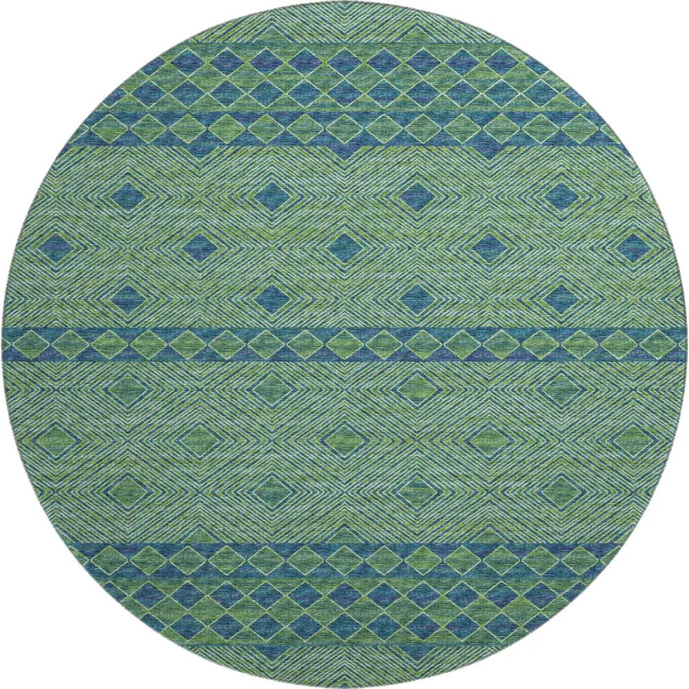 Mayfield AMF107 Green 8' x 8' Rug