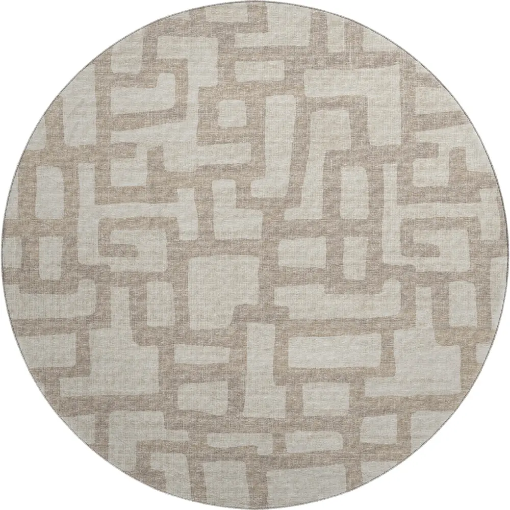 Mayfield AMF110 Tan 8' x 8' Rug