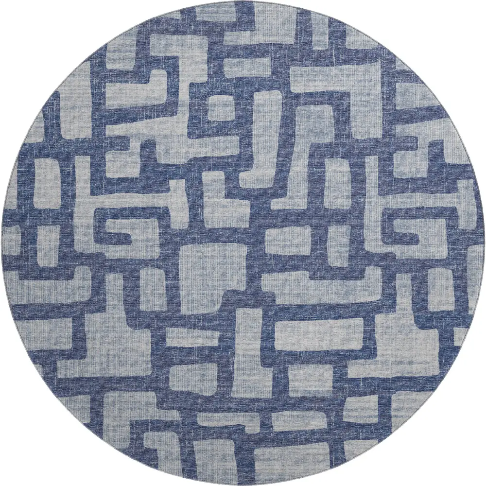 Mayfield AMF110 Blue 8' x 8' Rug