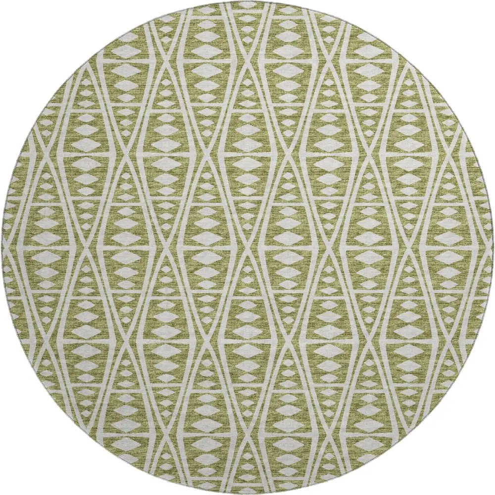 Mayfield AMF112 Olive 8' x 8' Rug