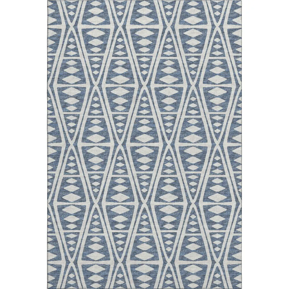 Mayfield AMF112 Blue 3' x 5' Rug