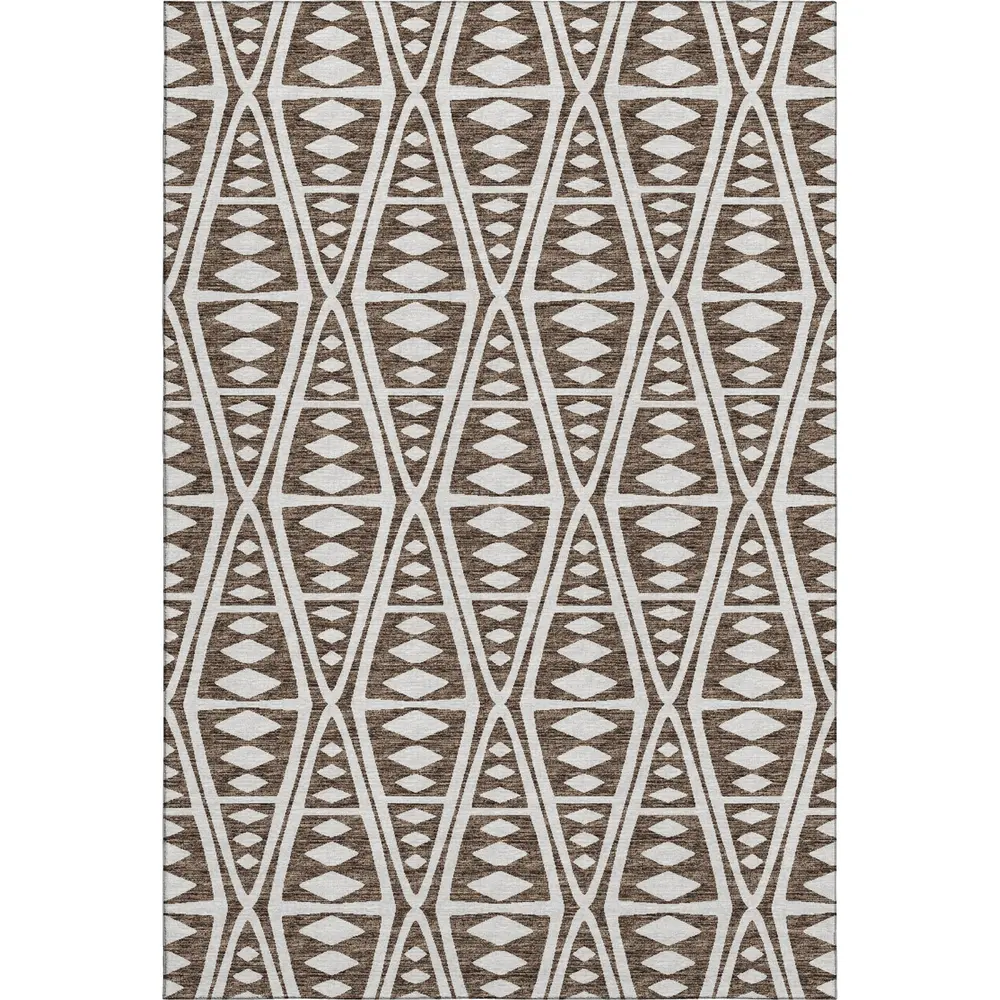 Mayfield AMF112 Brown 3' x 5' Rug