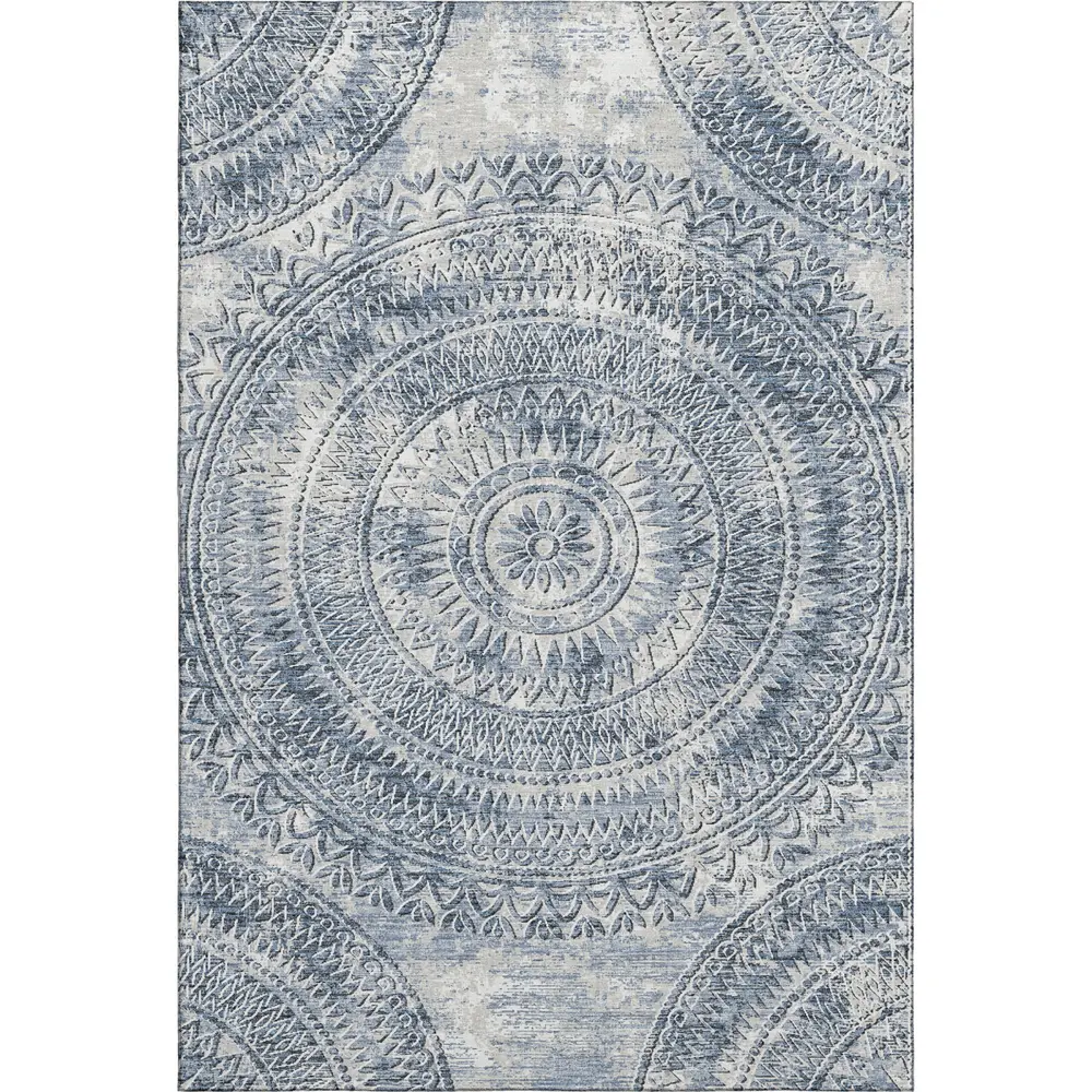Mayfield AMF113 Blue 8' x 10' Rug