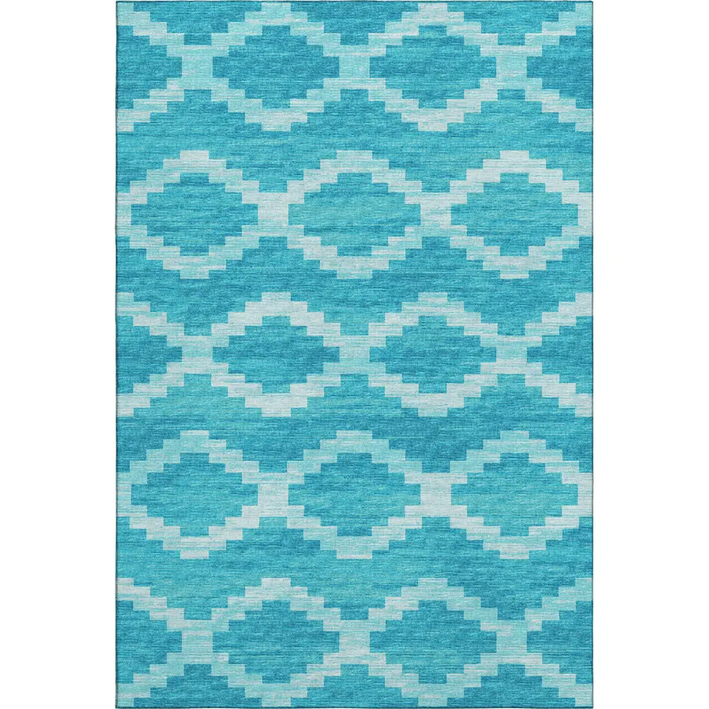 Mayfield AMF115 Turquoise 10' x 14' Rug