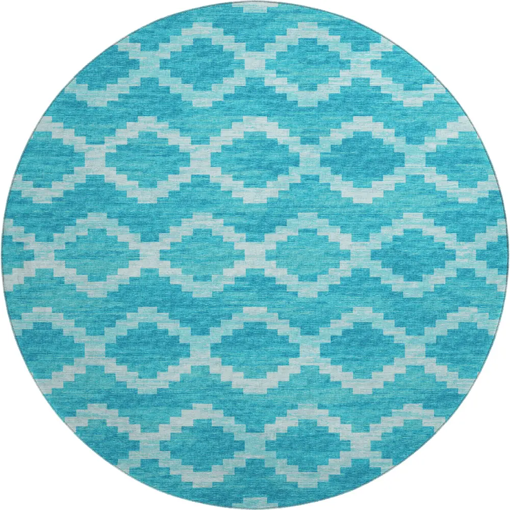 Mayfield AMF115 Turquoise 8' x 8' Rug