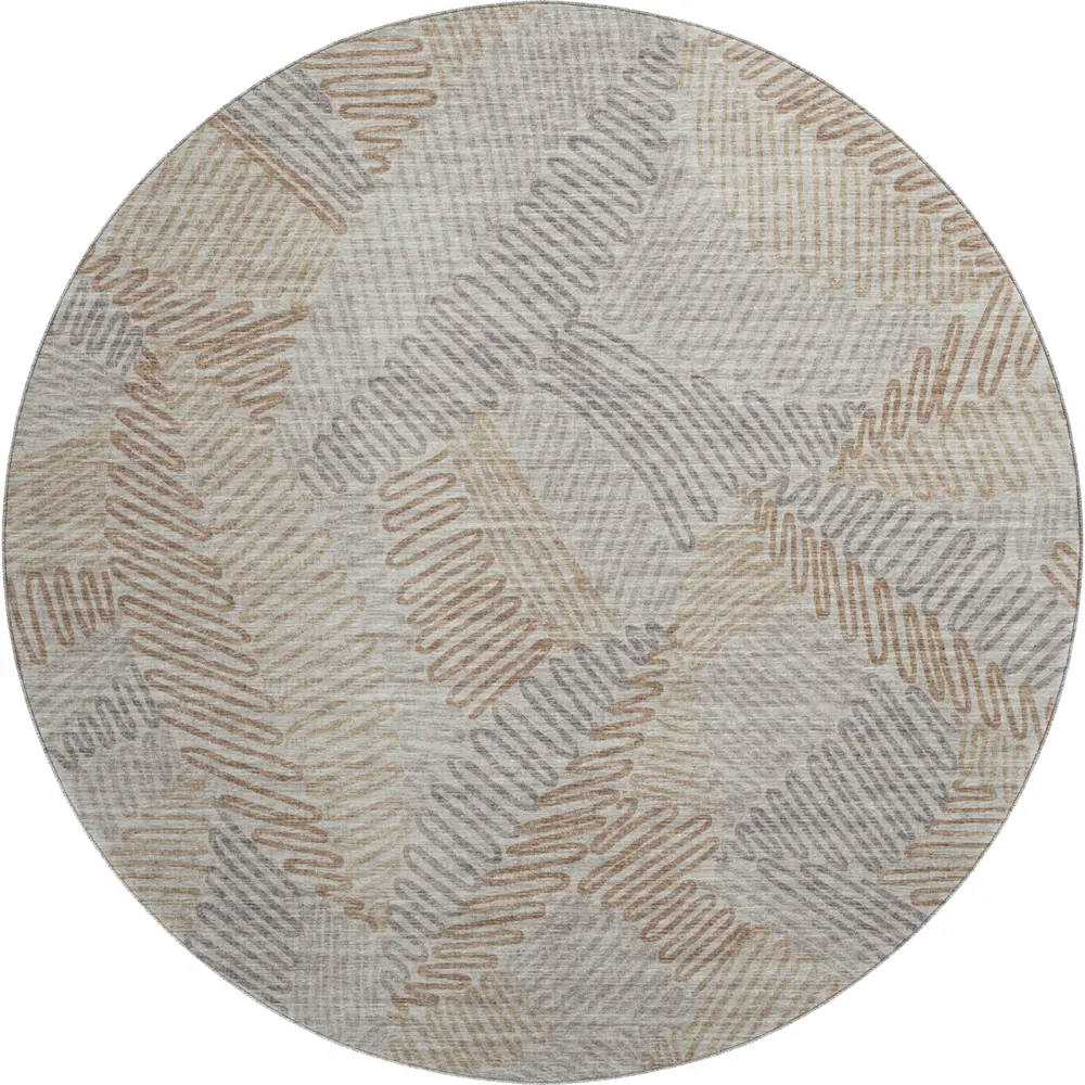 Mayfield AMF117 Mocha 8' x 8' Rug