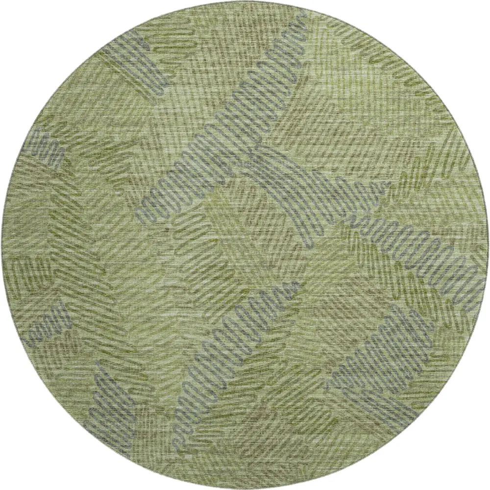 Mayfield AMF117 Green 8' x 8' Rug