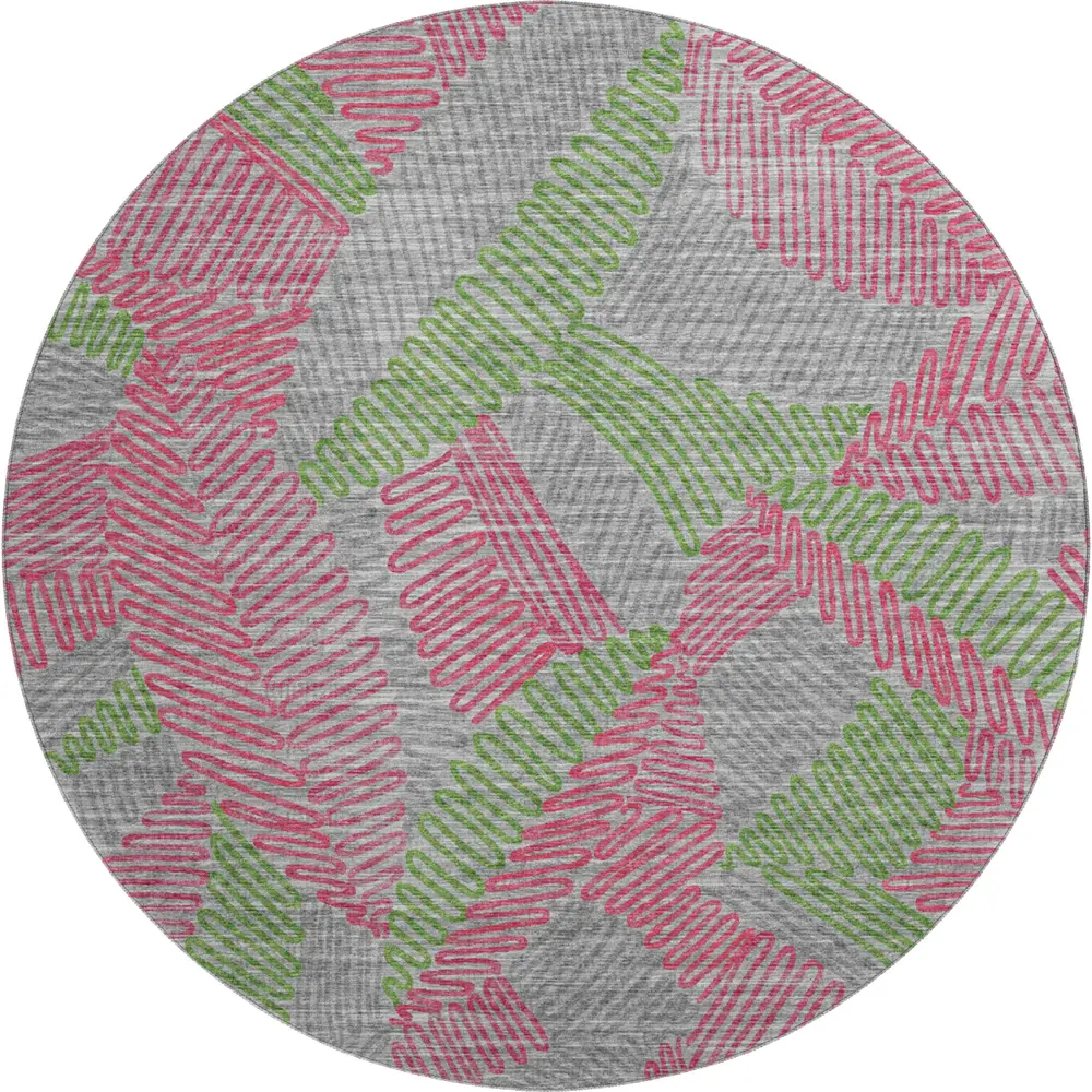 Mayfield AMF117 Pink 8' x 8' Rug