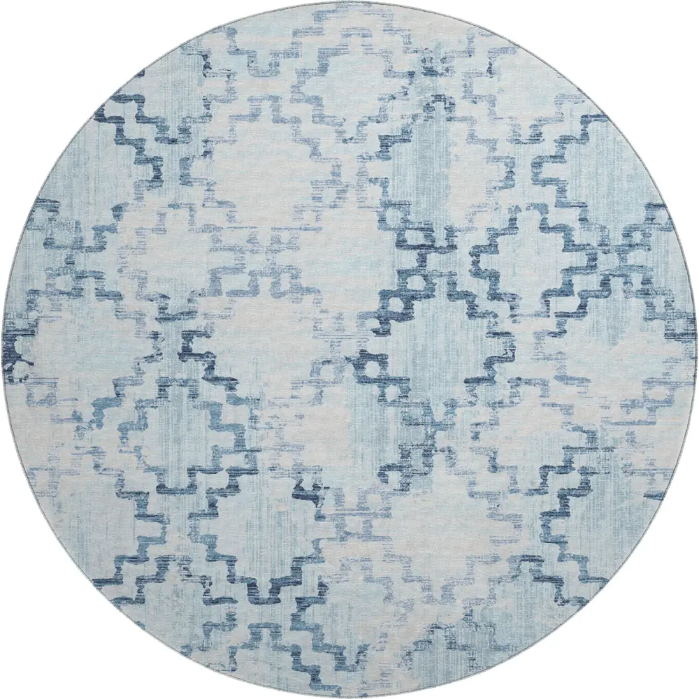 Mayfield AMF121 Blue 8' x 8' Rug