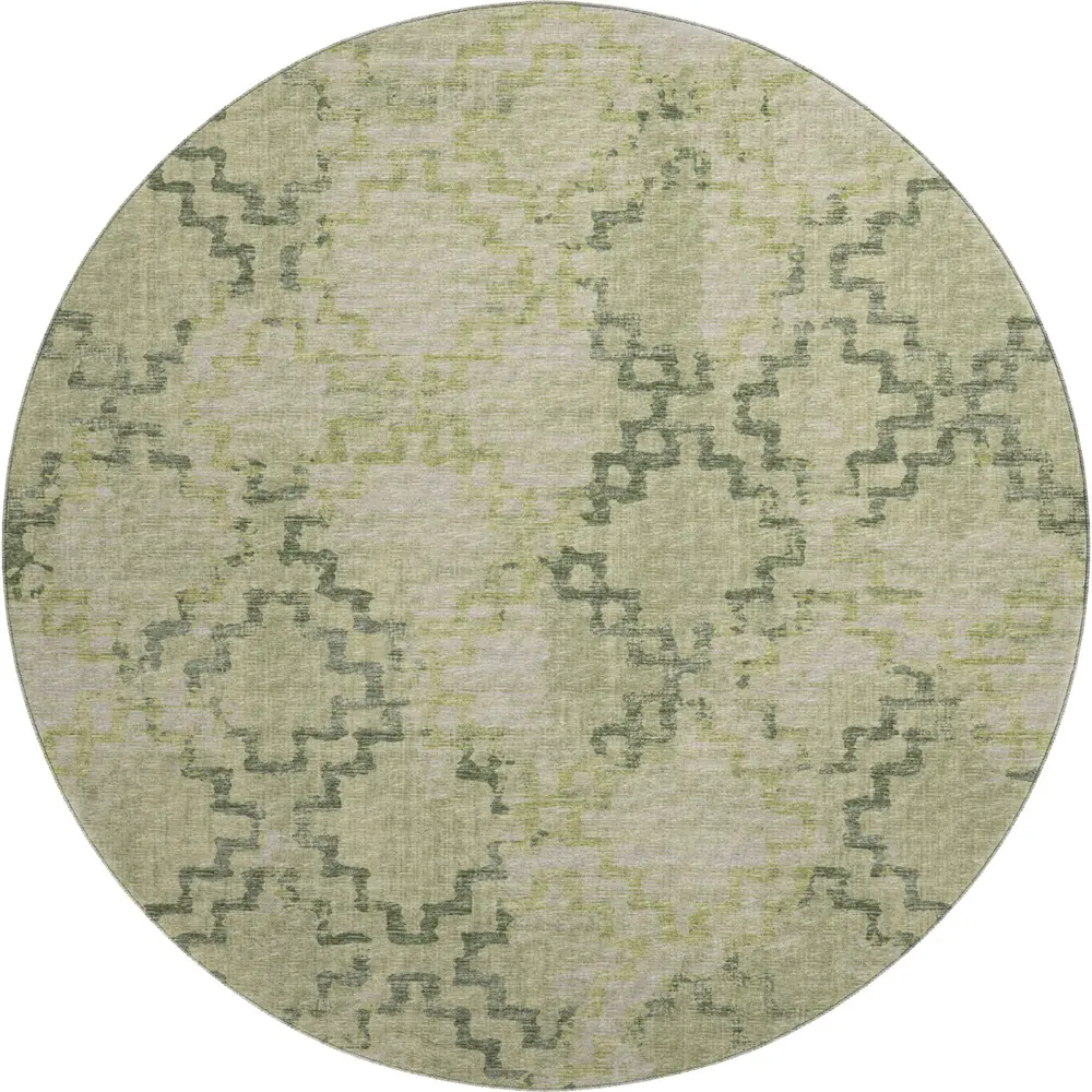 Mayfield AMF121 Green 8' x 8' Rug