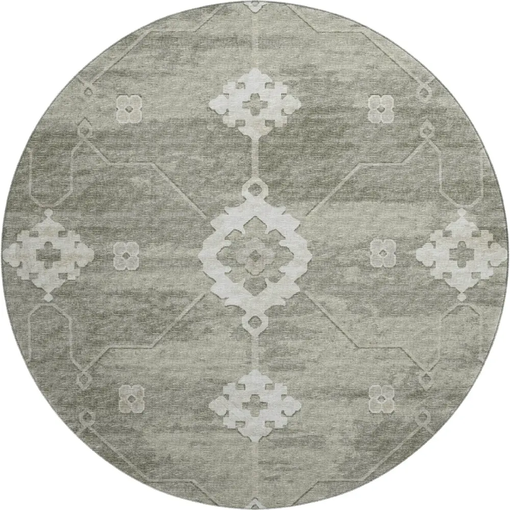 Mayfield AMF122 Olive 8' x 8' Rug