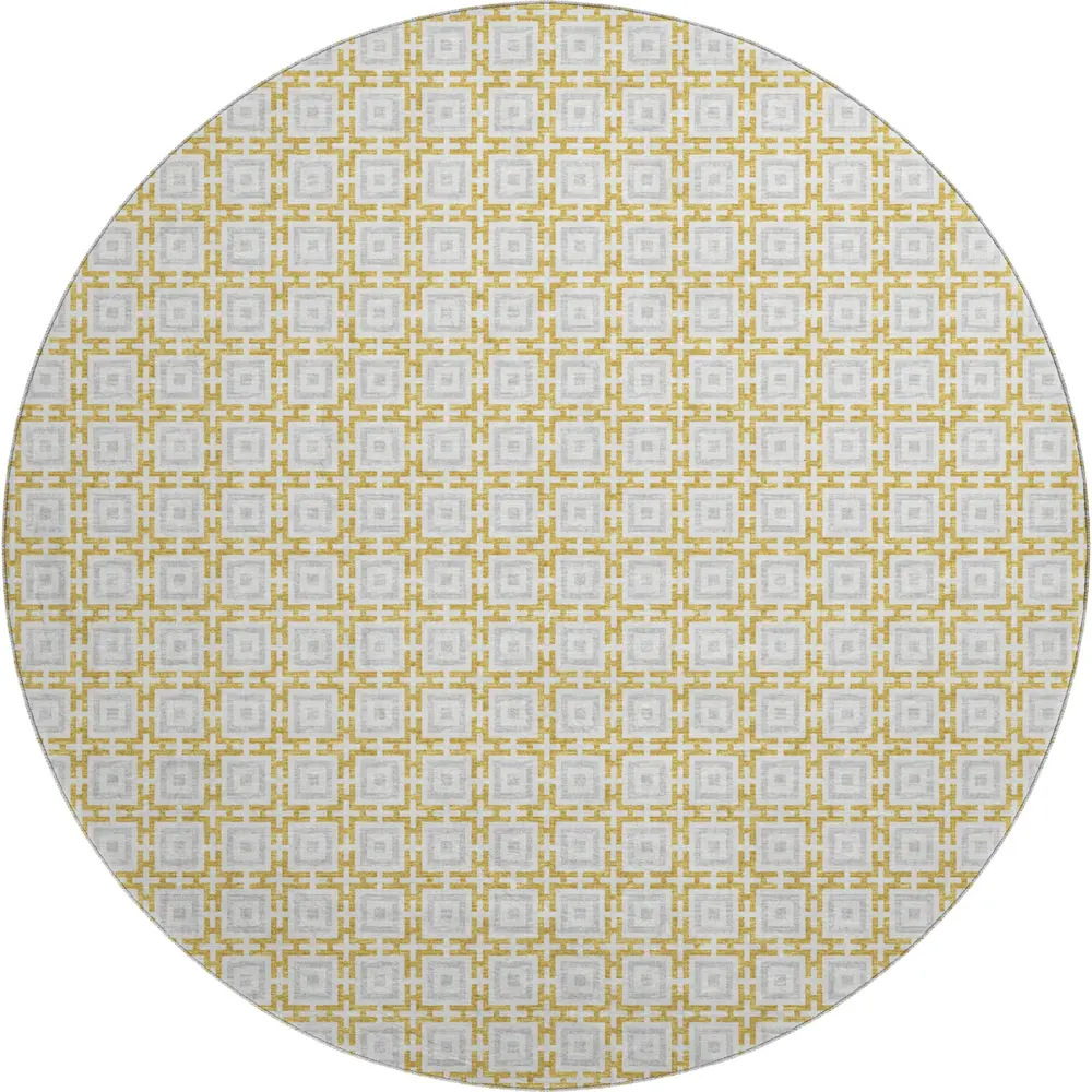 Mayfield AMF139 Gold 8' x 8' Rug