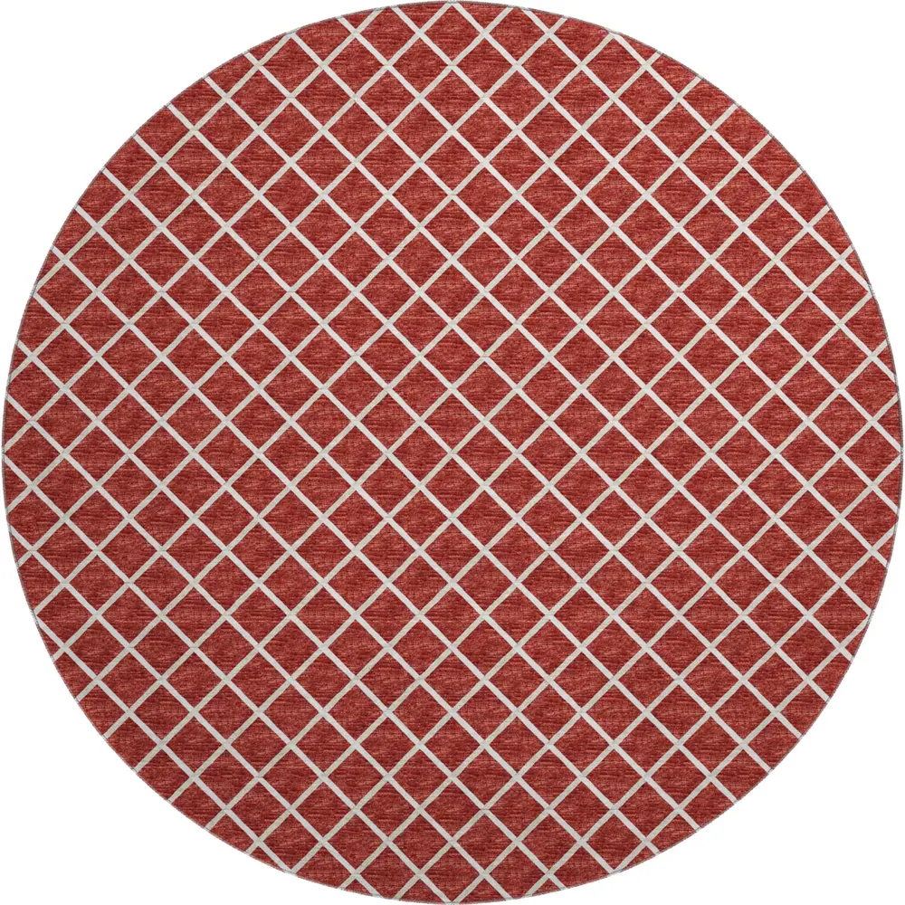 Mayfield AMF140 Red 8' x 8' Rug