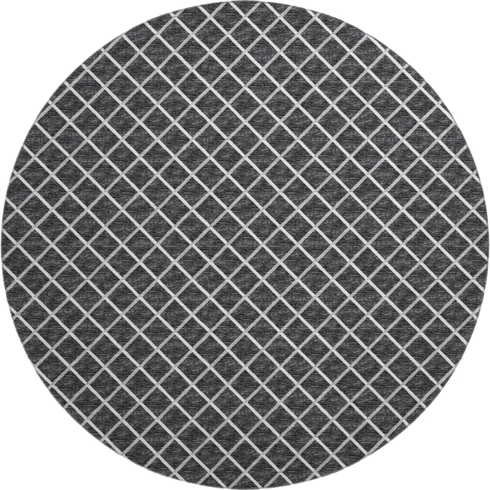 Mayfield AMF140 Black 8' x 8' Rug