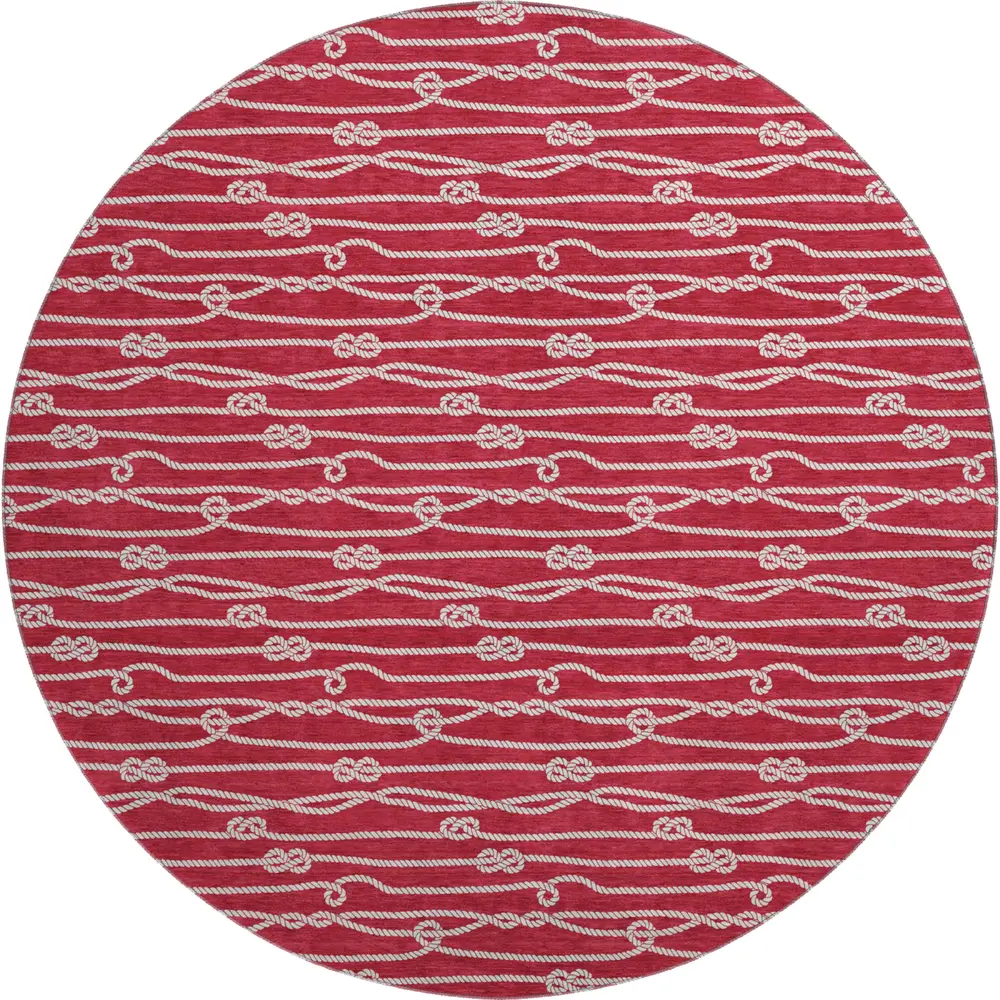 Mayfield AMF152 Red 8' x 8' Rug