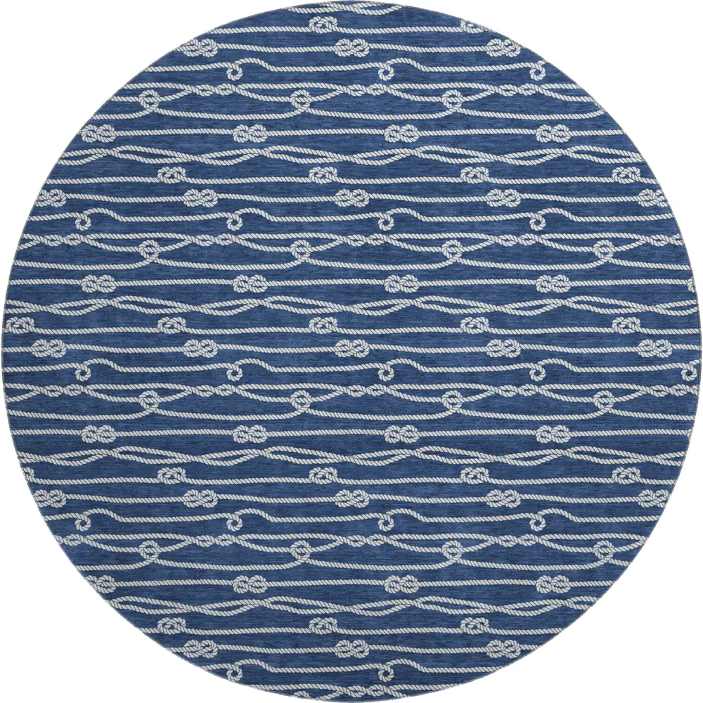 Mayfield AMF152 Navy 8' x 8' Rug
