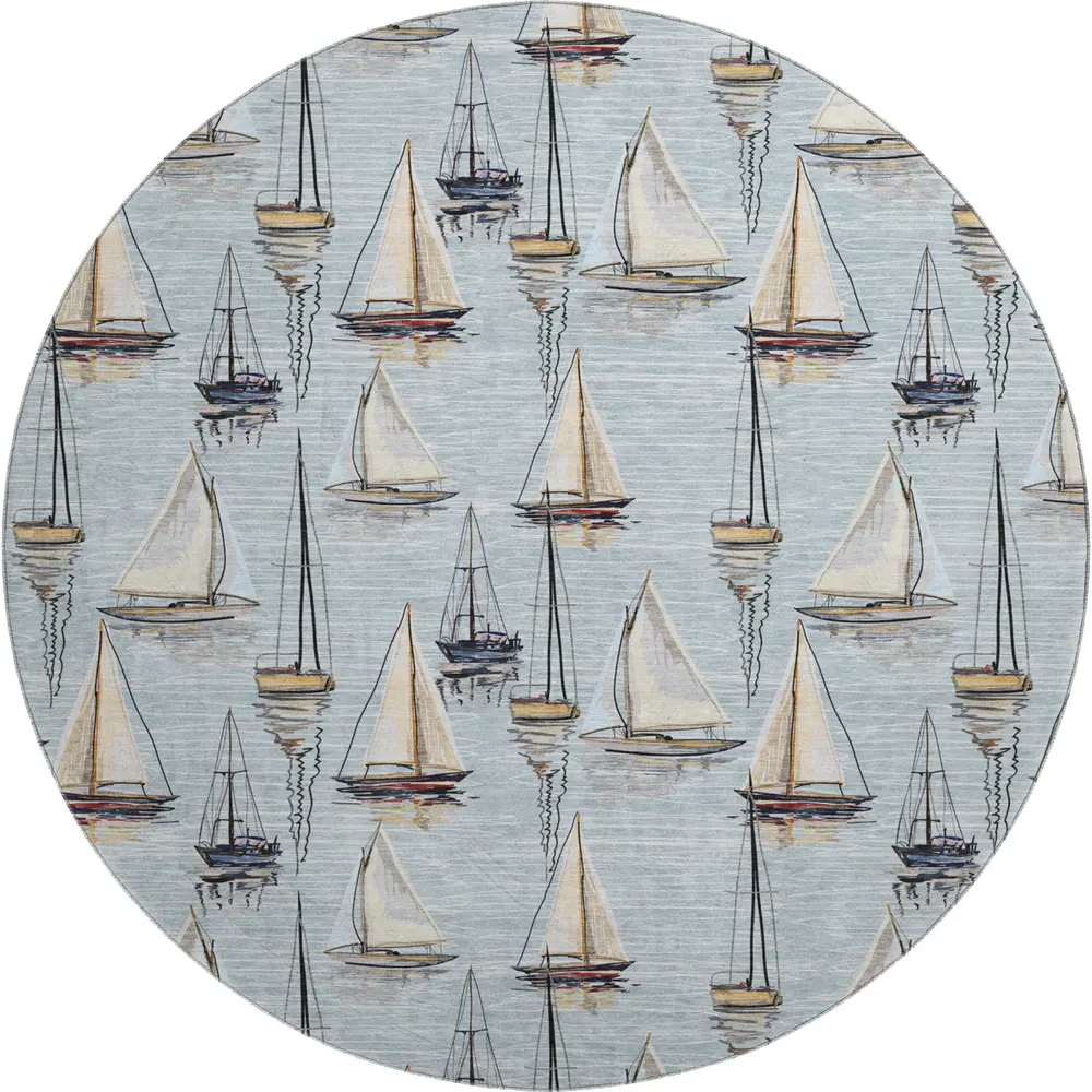 Mayfield AMF153 Sky 8' x 8' Rug