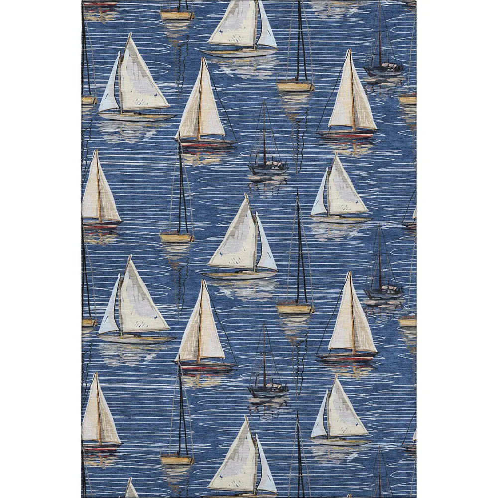 Mayfield AMF153 Navy 10' x 14' Rug