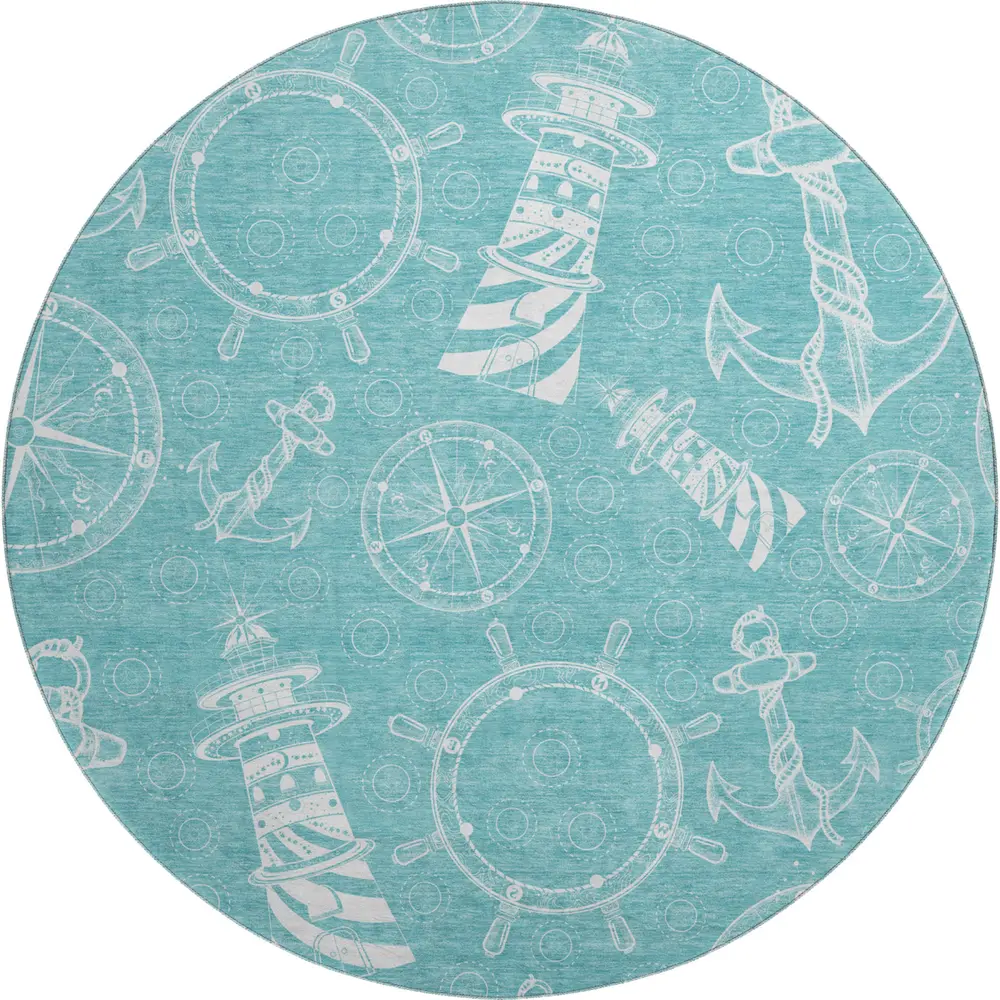 Mayfield AMF154 Ocean 8' x 8' Rug