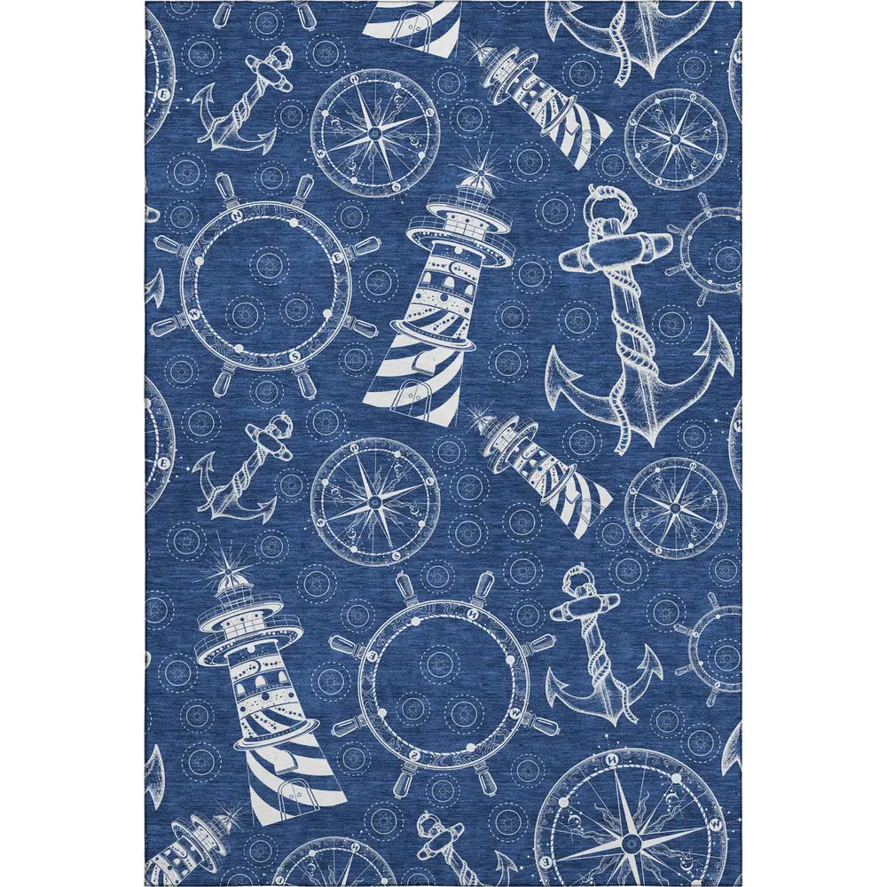Mayfield AMF154 Navy 10' x 14' Rug