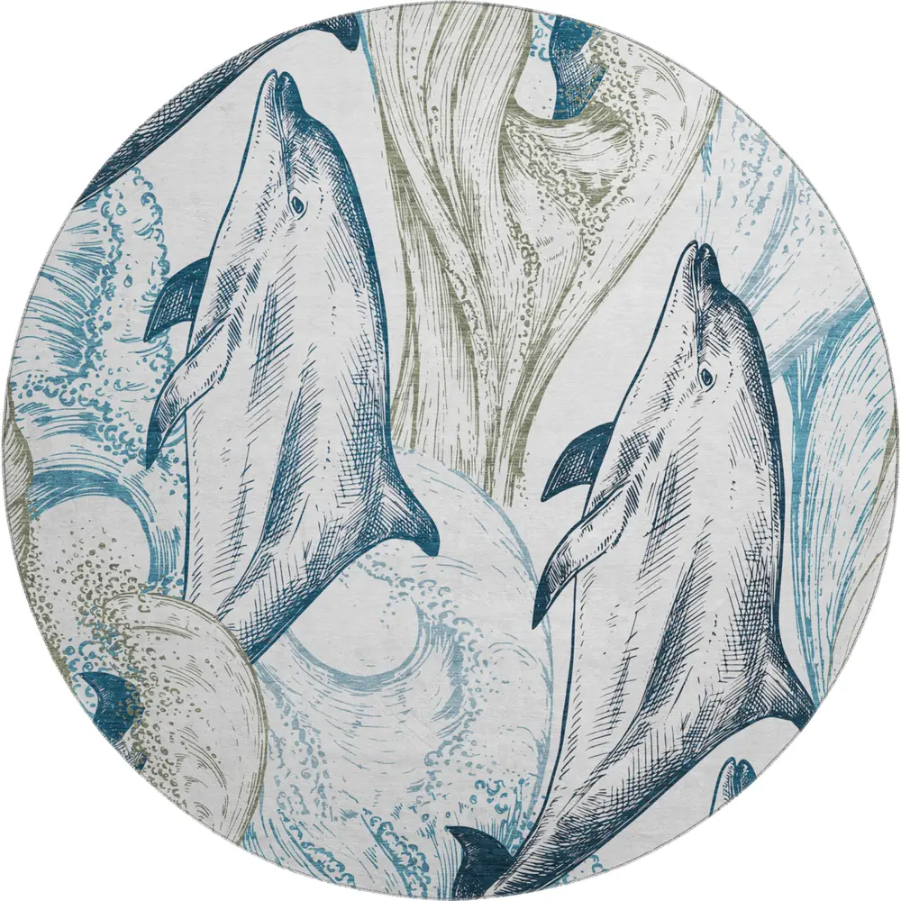 Mayfield AMF155 Ivory 8' x 8' Rug