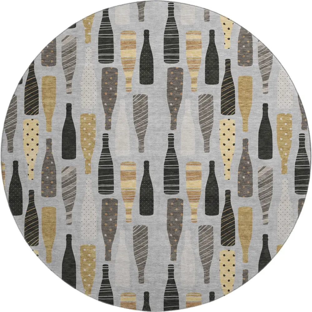 Mayfield AMF167 Gray 8' x 8' Rug