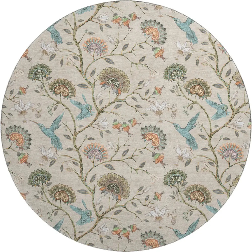 Mayfield AMF174 Beige 8' x 8' Rug