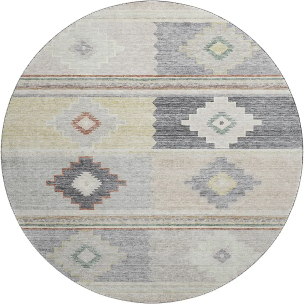 Mayfield AMF176 Gray 8' x 8' Rug