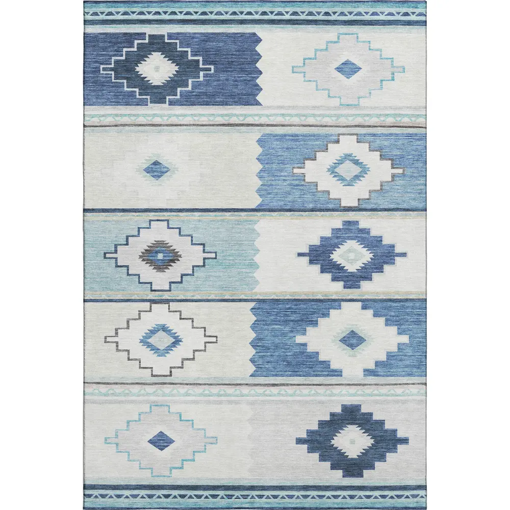 Mayfield AMF176 Blue 10' x 14' Rug
