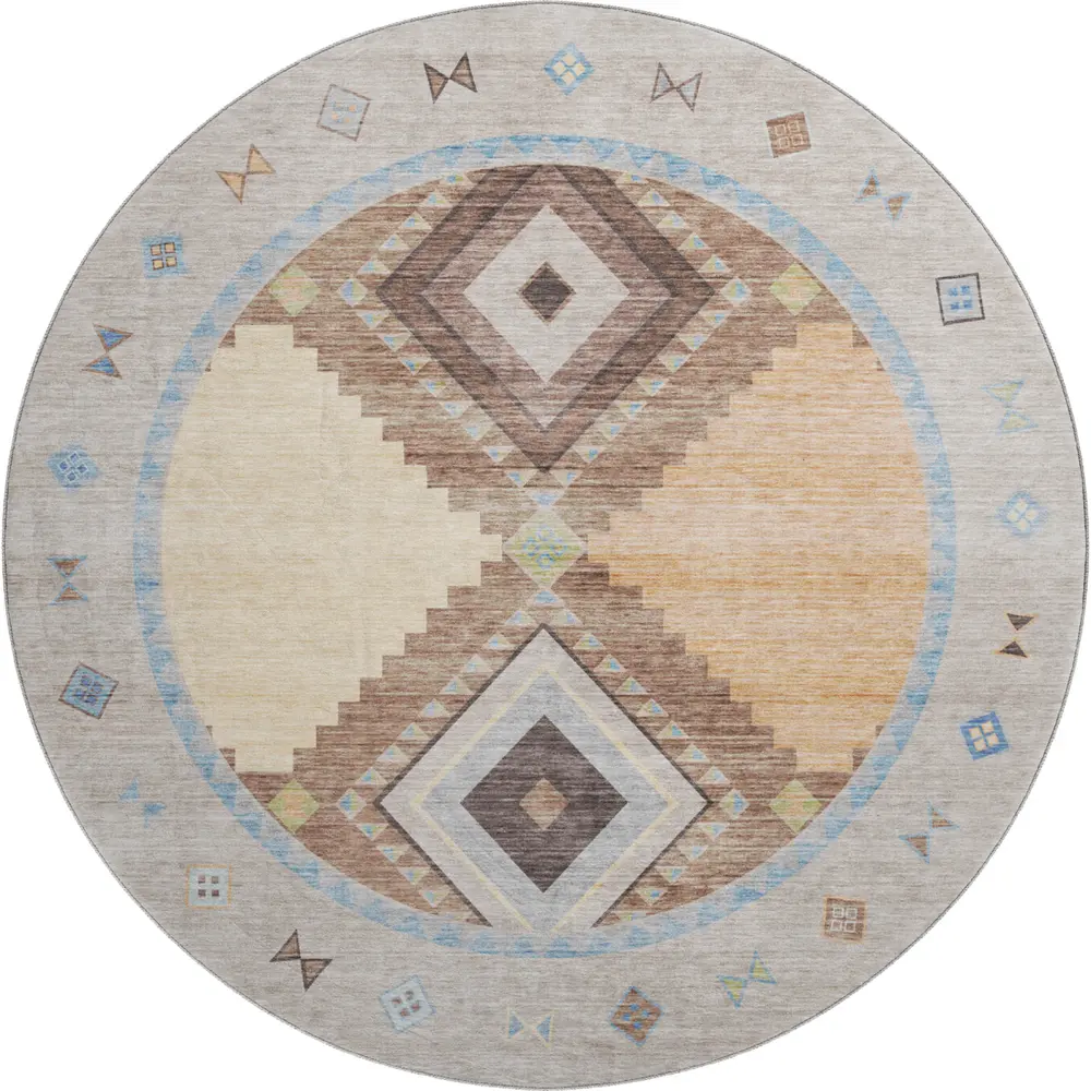 Mayfield AMF177 Multi 8' x 8' Rug