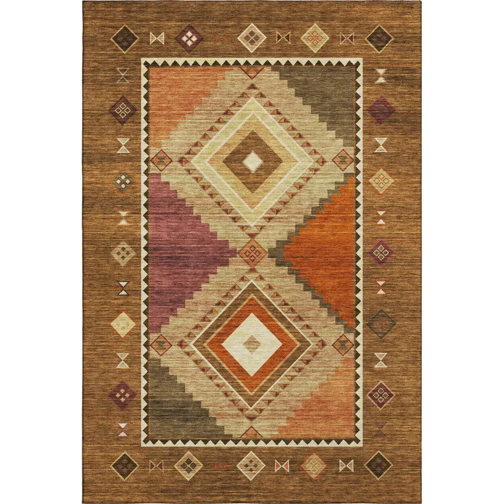 Mayfield AMF177 Brown 3' x 5' Rug