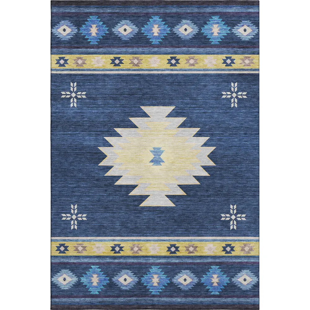Mayfield AMF179 Blue 8' x 10' Rug