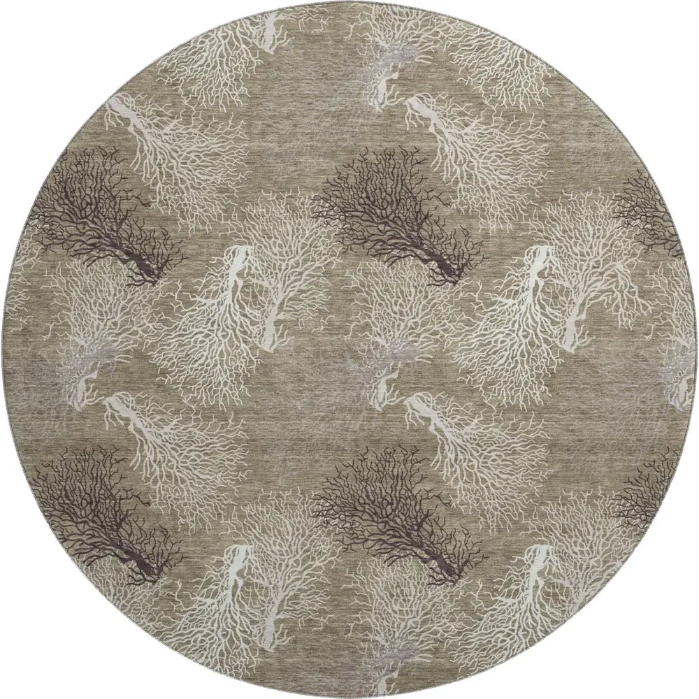 Mayfield AMF182 Latte 8' x 8' Rug