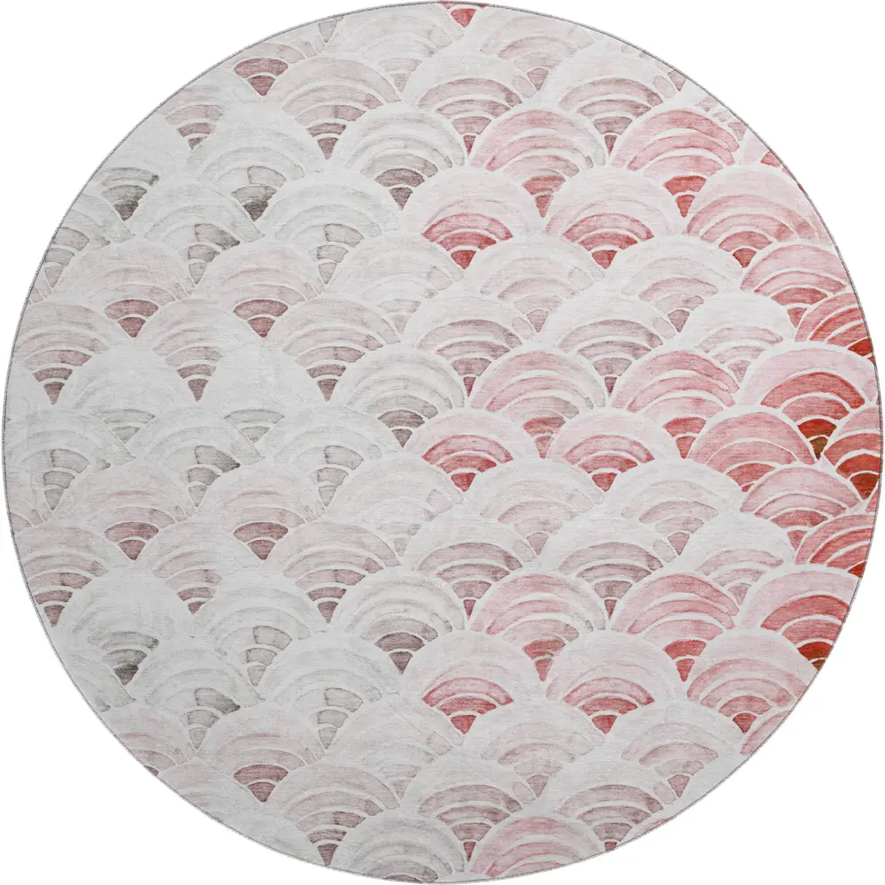 Mayfield AMF184 Red 8' x 8' Rug