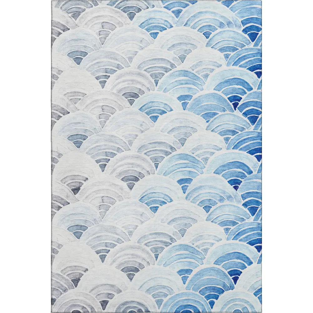 Mayfield AMF184 Blue 10' x 14' Rug