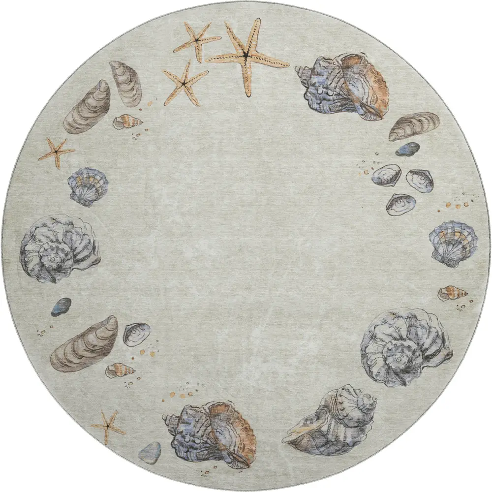 Mayfield AMF188 Oyster 8' x 8' Rug