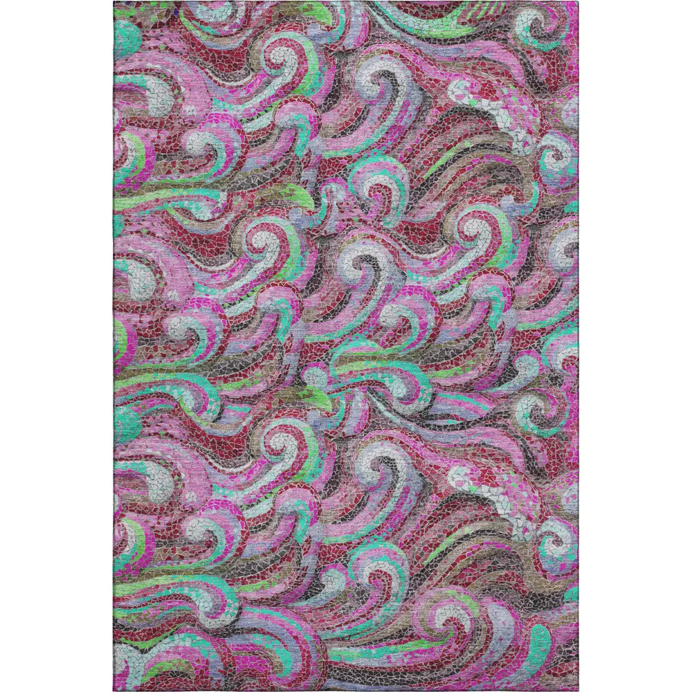 Mayfield AMF193 Raspberry 8' x 10' Rug